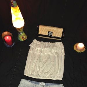 Strapless top